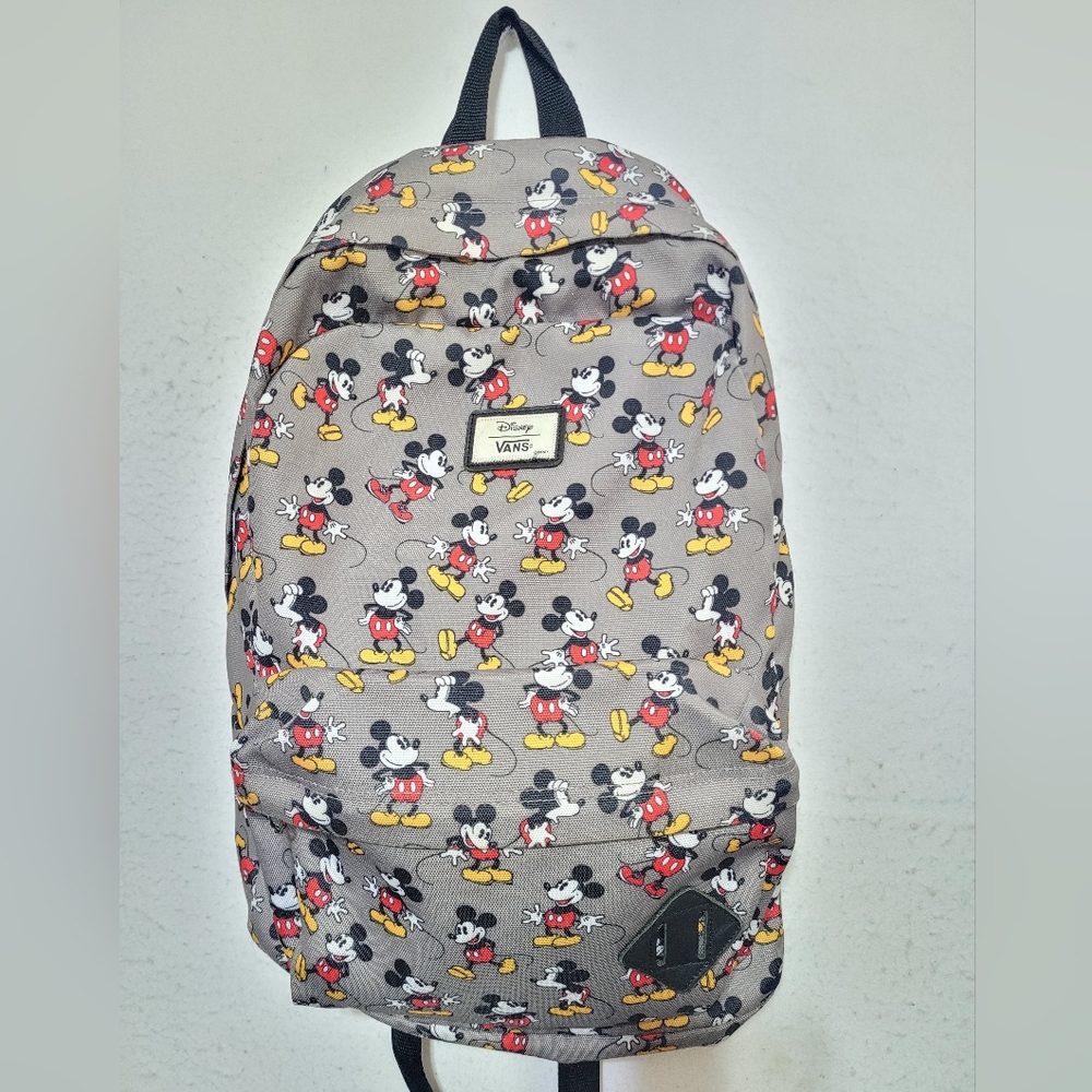 VANS X DISNEY MICKEY MOUSE OLD SKOOL II BACKPACK GRAY